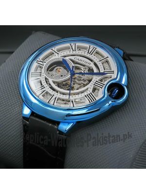 Cartier Ballon Bleu Skeleton Dial Watch Price in Pakistan