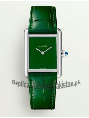 Cartier Tank Must Green Watch Price in Pakistan