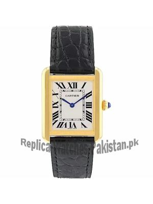 Cartier Tank Solo Leather Straps Watch Price in Pakistan