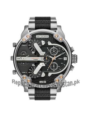 MR. DADDY 2.0 BLACK DIAL STAINLESS STEEL MEN'S WATCH Price in Pakistan