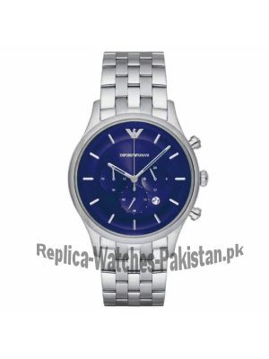 Emporio Armani Men’s Chronograph Blue Dial 43mm Watch Price in Pakistan