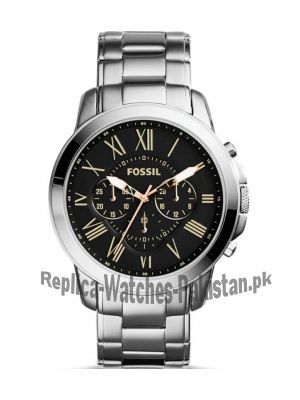 Fossil Grant Chronograph Stainless Steel Watch FS4994   (Same as Original) Price in Pakistan