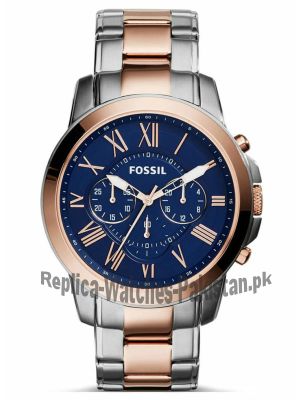 Fossil Two-Tone Fossil Grant Chronograph Stainless Steel Watch FS5024   (Same as Original) Price in Pakistan