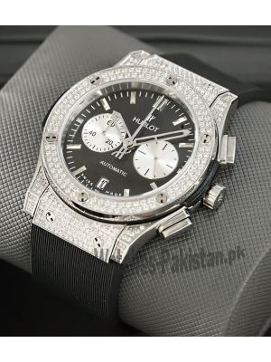 Hublot Classic Fusion Diamond Dial Diamond Bezel Watch Price in Pakistan