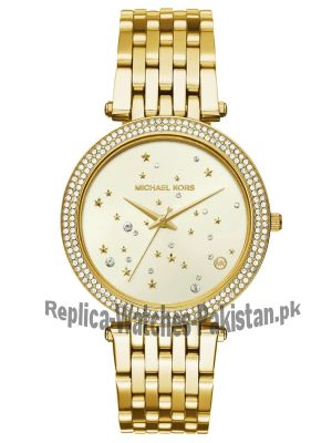 Michael Kors Ladies Gold Darci Watch Price in Pakistan