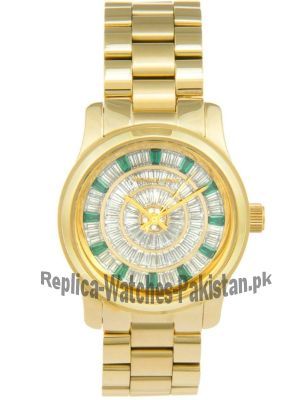 Michael Kors Women's Runway Gold-Tone Watch Price in Pakistan