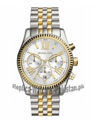Michael Kors MK5955 Lexington Two Tone Chronograph Watch Price in Pakistan