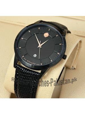 Movado Men's Analog Display Black Watch Price in Pakistan