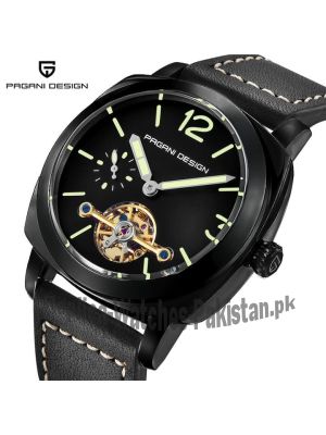 PAGANI DESIGN Men's Mechanical High Quality Leather Military Sports Watch Price in Pakistan