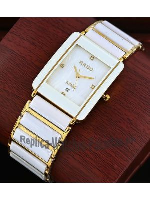 Rado Integral Jubile White Ceramic & Steel Ladies Watch Price in Pakistan