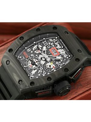 Richard Mille RM 011 FM Carbon Fiber Watch Price in Pakistan
