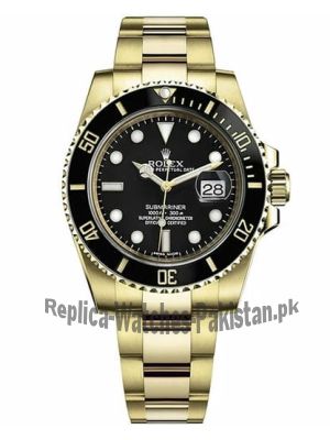 Rolex Submariner Black Dial Watch (Swiss Quality ETA Movement 2836) Price in Pakistan