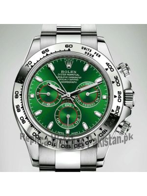 Rolex Cosmograph Daytona Green Dial Watch Price in Pakistan
