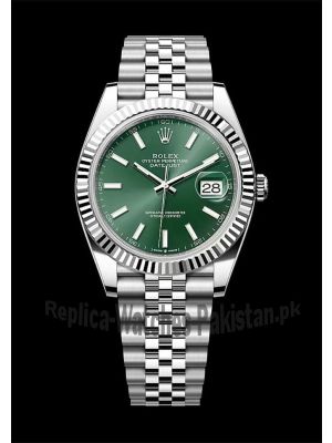 Rolex Datejust 41 Green Dial Watch Price in Pakistan
