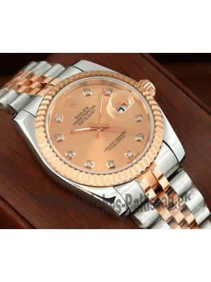 Rolex Datejust Everose Gold Dial Watch Price in Pakistan