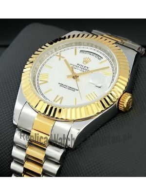 Rolex Day-Date 40 Two Tone Watch Price in Pakistan
