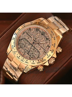 Rolex Kalma Rose Gold Watch Price in Pakistan