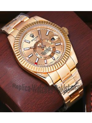 Rolex Sky-Dweller Rose Gold Watch Price in Pakistan