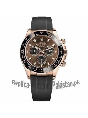 Rolex Cosmograph Daytona Everose Gold Oysterflex Watch Price in Pakistan
