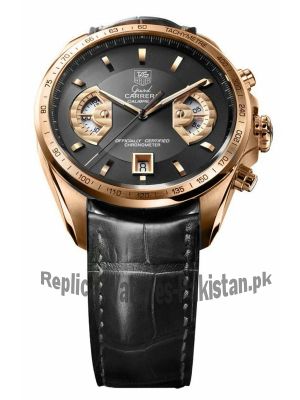 Tag Heuer Grand Carrera Cal 17 RoseGold  watch Price in Pakistan