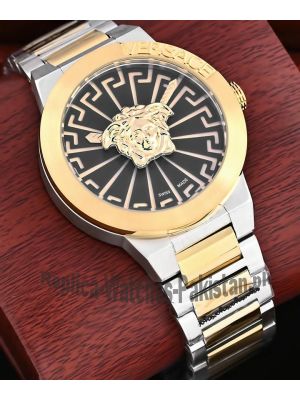 Versace Medusa Infinite Black Dial Watch Price in Pakistan