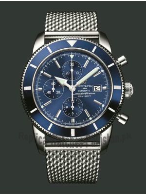 Breitling Superocean Heritage Chrono Blue Dial Watch Price in Pakistan