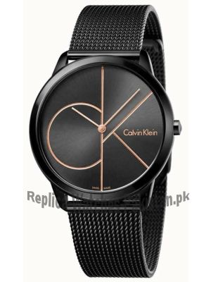 Calvin Klein Mens Minimal Black Watch Price in Pakistan