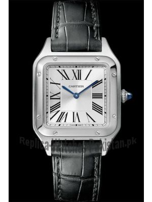 Cartier Santos Dumont Silver Dial Watch Price in Pakistan