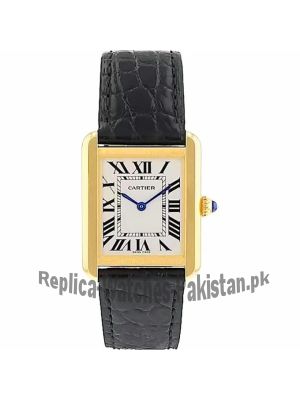Cartier Tank Solo Leather Straps Watch Price in Pakistan