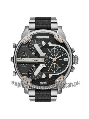 MR. DADDY 2.0 BLACK DIAL STAINLESS STEEL MEN'S WATCH Price in Pakistan