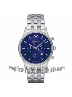 Emporio Armani Men’s Chronograph Blue Dial 43mm Watch Price in Pakistan