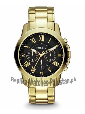 Fossil Grant Black Dial Watch Price in Pakistan
