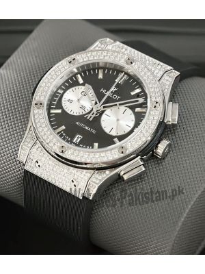 Hublot Classic Fusion Diamond Dial Diamond Bezel Watch Price in Pakistan