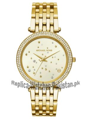 Michael Kors Ladies Gold Darci Watch Price in Pakistan
