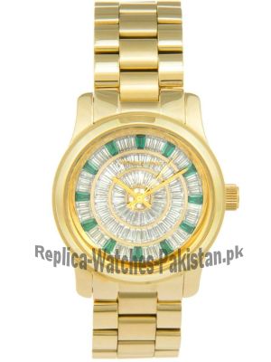Michael Kors Women's Runway Gold-Tone Watch Price in Pakistan