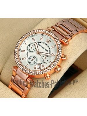 Michael Kors Rose Gold Watch Price in Pakistan