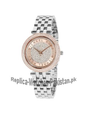 Michael Kors Women's Mini Darci Silver-Tone Watch Price in Pakistan