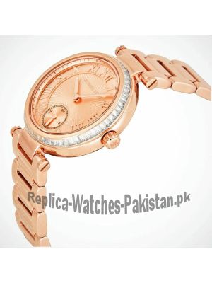 Michael Kors Skylar Rose Gold Dial Rose Gold-tone Ladies Watch Price in Pakistan