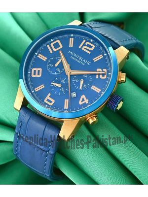 Montblanc Time walker Blue Chronograph Watch Price in Pakistan