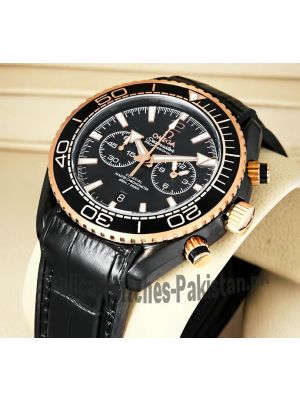 Omega Seamaster Co-Axial Black Chronograph Watch Price in Pakistan