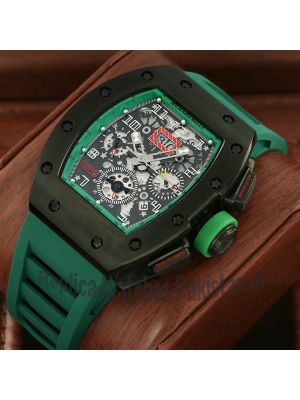 Richard Mille Felipe Massa RM011Green Watch Price in Pakistan