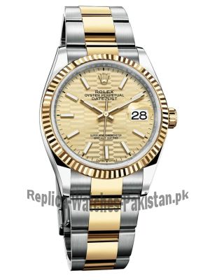 Rolex Datejust 41 Gold Fluted Motif Dial 2021 Watch  (2021) Price in Pakistan