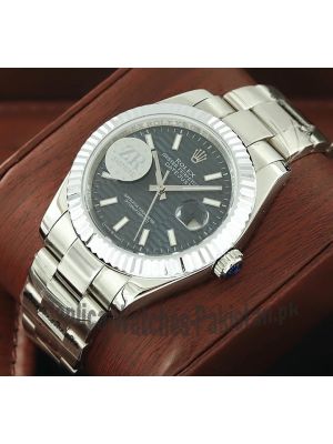 Rolex Datejust Blue Motif Dial Oyster Swiss Watch  Price in Pakistan