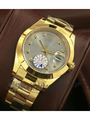 Rolex Datejust II Rolesor Gary Dial Watch Price in Pakistan