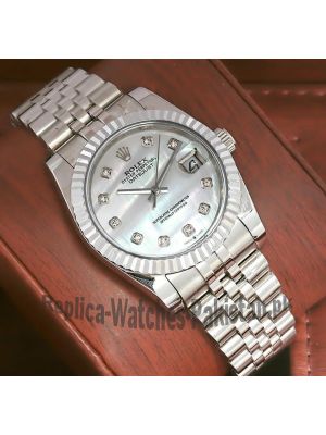 Rolex Datejust Mother Of Pearl Dial Mens Watch Price in Pakistan