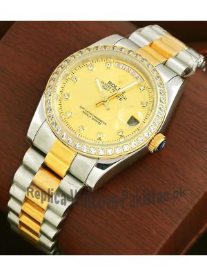 Rolex Day Date Two Tone Watch Price in Pakistan