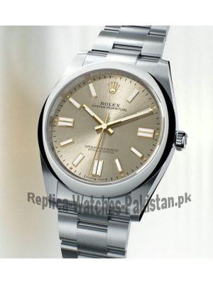 Rolex Oyster Perpetual - The essence of the Oyster Gray Dial Watch  Price in Pakistan