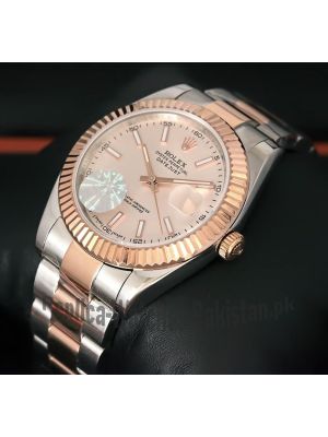 Rolex Oyster Perpetual Datejust Two-Tone Swiss Watch Price in Pakistan