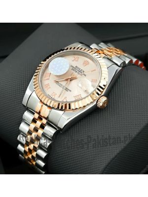 Rolex Oyster Perpetual Datejust Two-Tone Swiss Watch Price in Pakistan