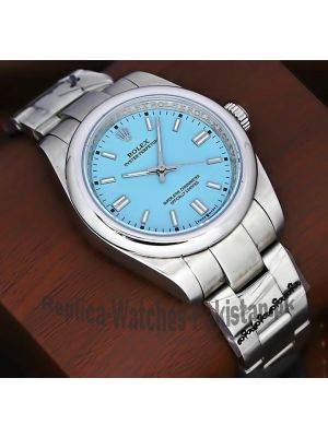 Rolex Oyster perpetual Tiffany Turquoise Dial Watch Price in Pakistan